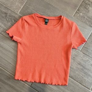 🖤Wild fable cropped waffle knit shirt